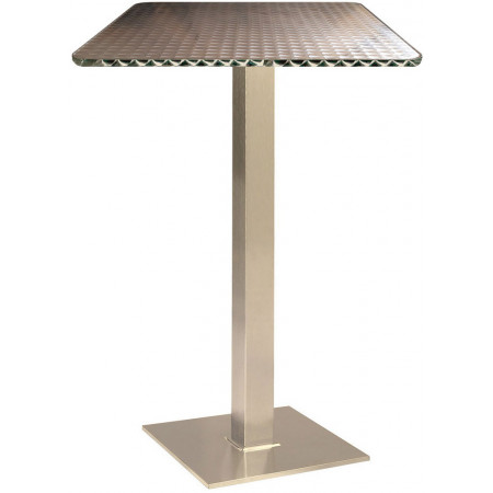 2159  Stainless, white, or black steel finished table base, table top to customer choice