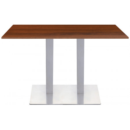 2162  Stainless or black steel finished table base, table top to customer choice