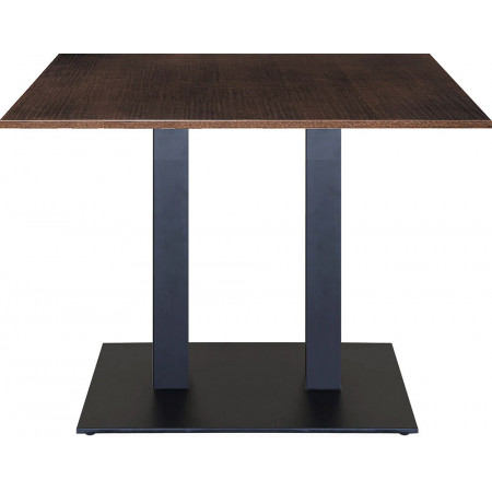 2162  Stainless or black steel finished table base, table top to customer choice