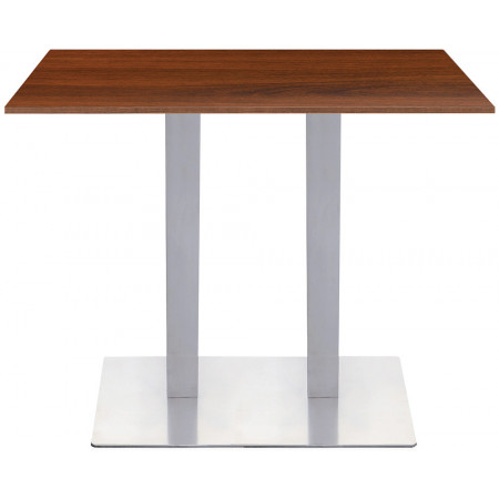 2162  Stainless or black steel finished table base, table top to customer choice