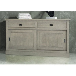 2255 Mobile credenza con porte scorrevoli impiallacciato rovere