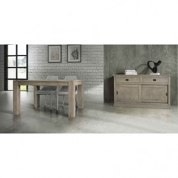 2255 Mobile credenza con porte scorrevoli impiallacciato rovere