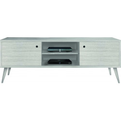 2256 Mobile porta TV a 2 ante in abete spazzolato