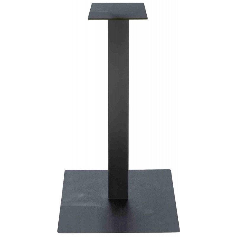 2302  Anthracite grey, white, or bronze/rusty steel metal high base, table top to customer choice