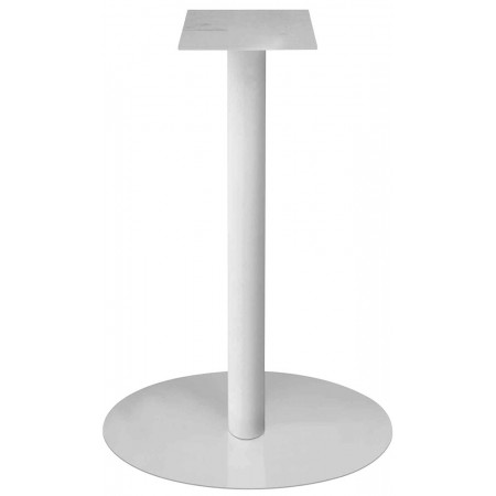 2304  Anthracite grey, white, or bronze/rusty steel metal high base, table top to customer choice