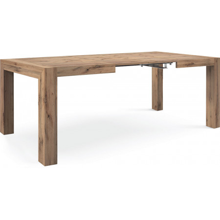 2333  Durmast, elm, cement, or white ash wood table base and extending top