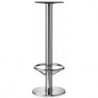 BT2520  Chromed, stainless steel, or black varnished table base, max cm 120 top