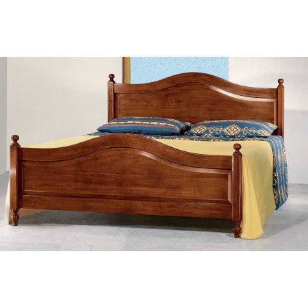 2412  Raw or finished wooden double or single bed, finishes to customer choice