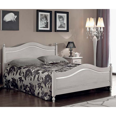 2412  Raw or finished wooden double or single bed, finishes to customer choice