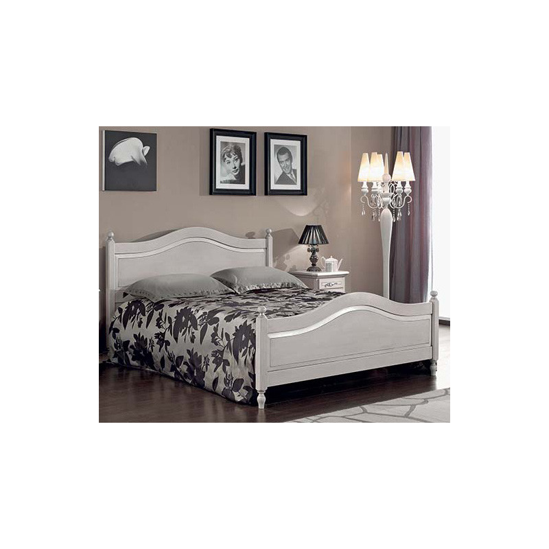 2412  Raw or finished wooden double or single bed, finishes to customer choice