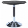2523  Chromed, stainless, or black table base, max cm 80 top