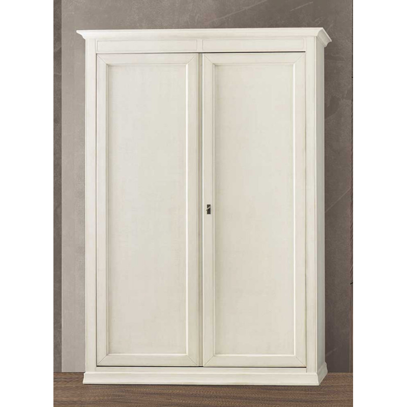 2451  Raw or finished 2 doors wooden wardrobe, finishes to customer choice