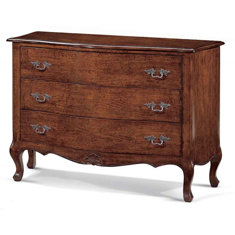 2471  Raw or finished 3 drawers wooden dresser, finishes to customer choice