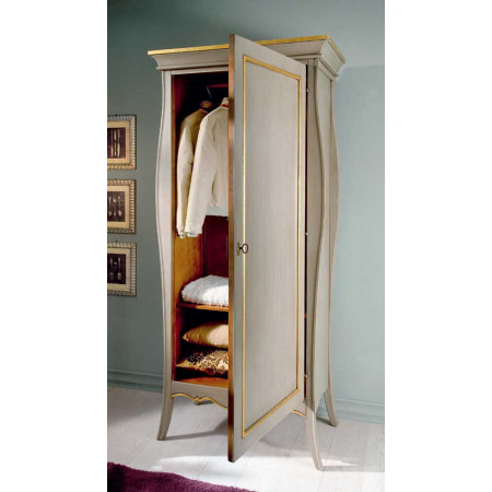 2473  Raw or finished 1 door wooden wardrobe, finishes to customer choice