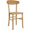 819L   Raw or finished beech wood chair, finishing to choice