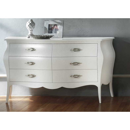 2484  Raw or finished moulded 6 drawers dresser , finishes to customer choice