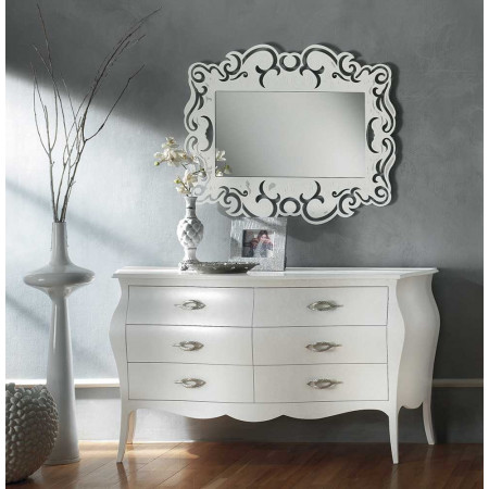 2484  Raw or finished moulded 6 drawers dresser , finishes to customer choice