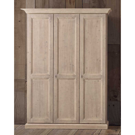 2492  Raw or finished 5 doors dismantled wardrobe, finishes to customer choice