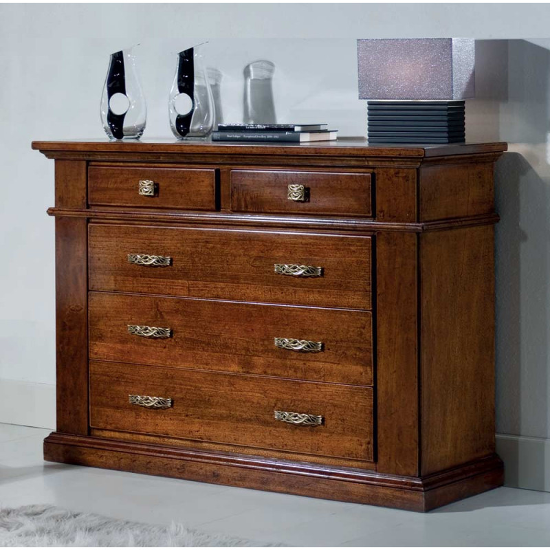 2499  Raw or finished 5 drawers dresser, finishes to customer choice