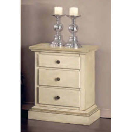 2500  Raw or finished 3 drawers night stand, finishes to customer choice