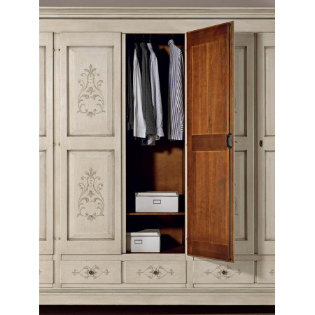 2501  Raw or finished 6 doors and 6 drawers wardrobe, finishes to customer choice