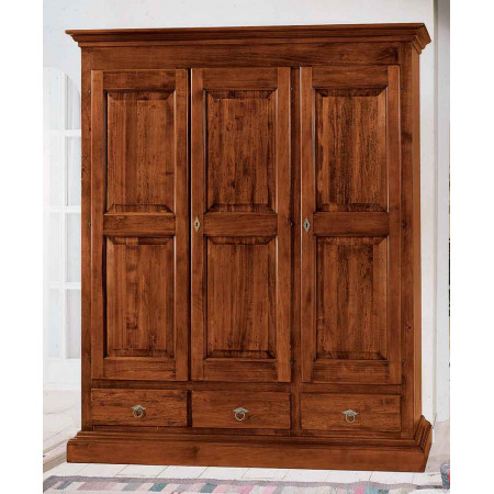 2503  Raw or finished 4 doors and 4 drawers wardrobe, finishes to customer choice