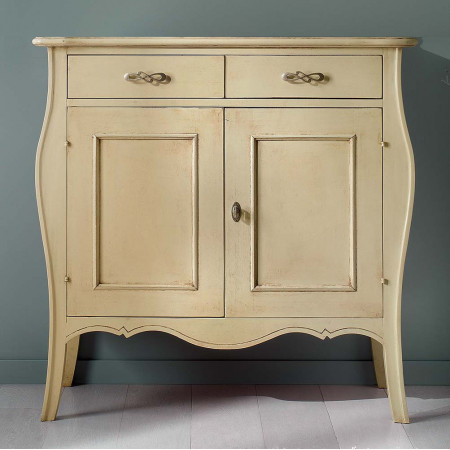 2505  Credenza con 2 porte in legno grezzo o finito, finiture a scelta cliente