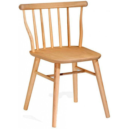 924 Raw or finished beech wood chair, finishing to choice