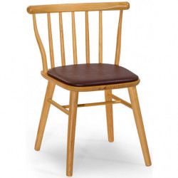 924 Raw or finished beech wood chair, finishing to choice
