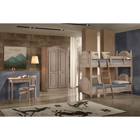 2525  Armadio 2 ante in legno grezzo o finito, finiture a scelta cliente