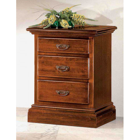 2530  Raw or finished 3 drawers night stand, finishes to customer choice