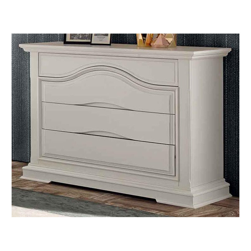 2531  Raw or finished 4 drawers dresser, finishes to customer choice