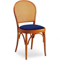 444C Raw or finished beech wood chair, finishing to choice