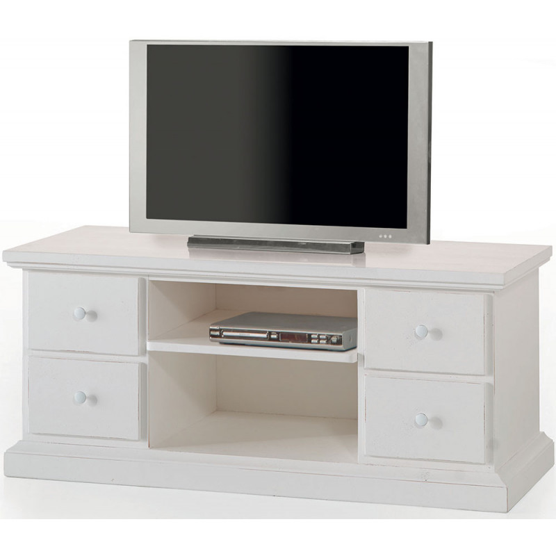 2556  Raw or finished wooden TV stand-chest, finishes to customer choice