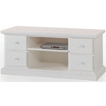 2556  Raw or finished wooden TV stand-chest, finishes to customer choice