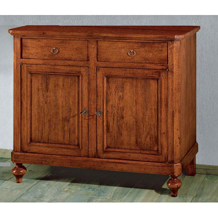 2559  Raw or finished wooden 2 doors sideboard, finishes to customer choice