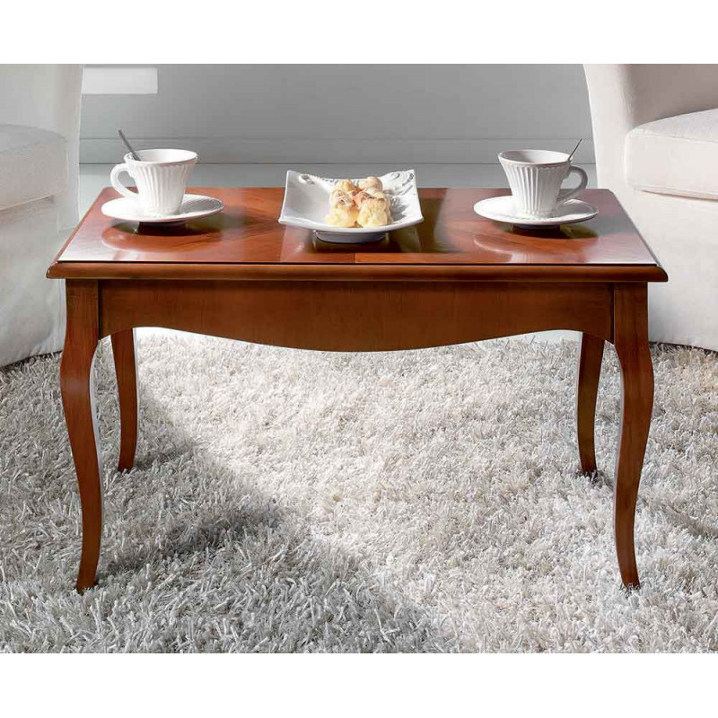 2597  Raw or finished walnut inlaid coffee table, finishes to customer choice
