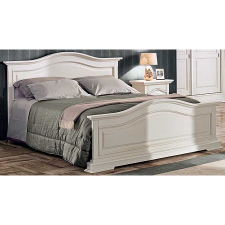 2601  Raw or finished wooden king size bed, finishes to customer choice