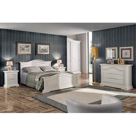 2601  Raw or finished wooden king size bed, finishes to customer choice