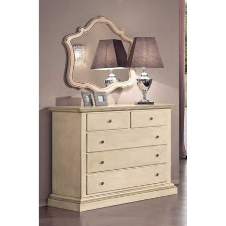 2416  Raw or finished wooden 2 drawers writing desk, finishes to customer choice