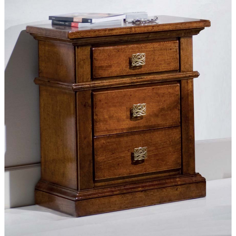 2608  Raw or finished wooden night stand, finishes to customer choice