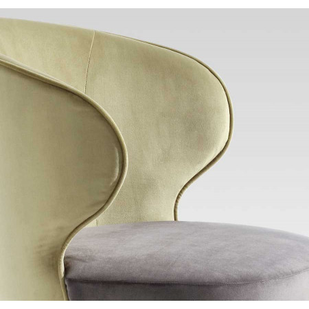 029/P  Raw or finished bech wood armchair, finishes to choice