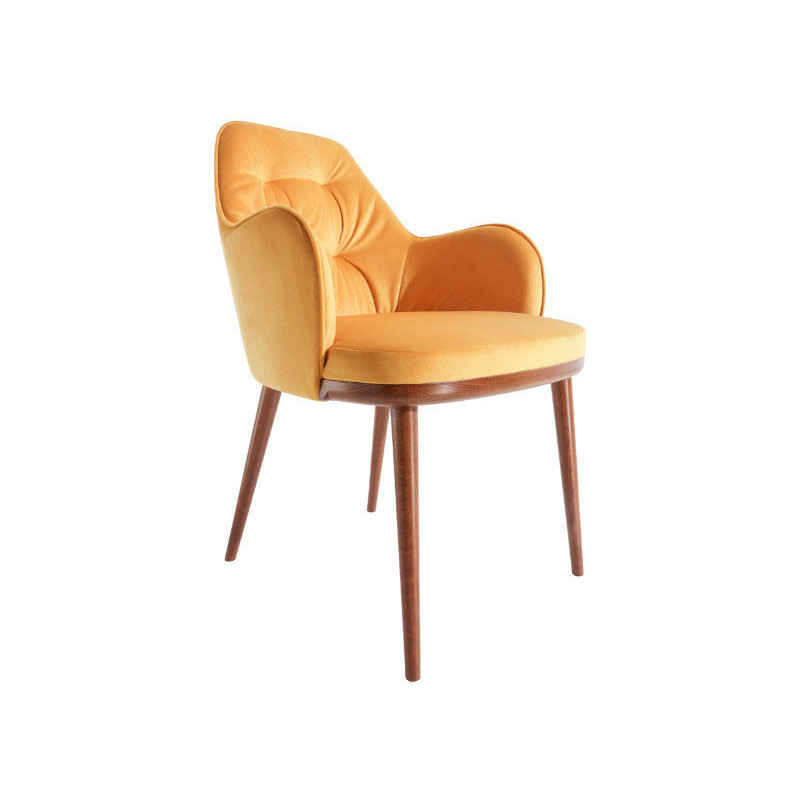 031/P  Raw or finished bech wood armchair, finishes to choice