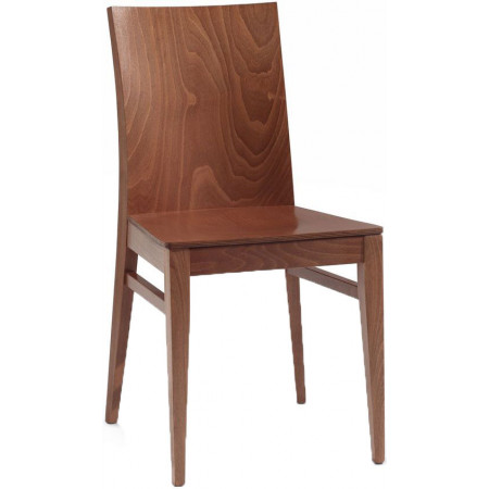 542  Raw or finished bech or oak wood chair, finishes to choice