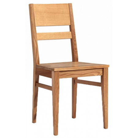 614  Raw or finished bech or durmast wood chair, finishes to choice