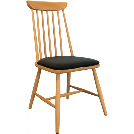 919 Raw or finished beech wood chair, finishing to choice