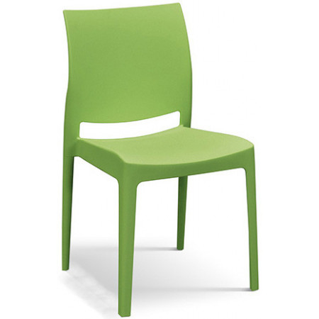 986  Stackable chair polypropylene structure 8 colours frame