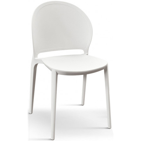 987  Stackable chair polypropylene structure 4 colours frame