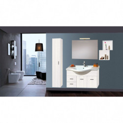 Paloma cm 85 or 105 bathroom, 4 finishes availables