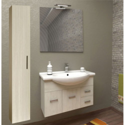 Paloma cm 85 or 105 bathroom, 4 finishes availables